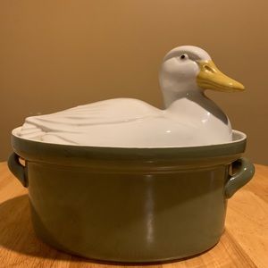 Hall Carbone Duck Casserole Dish